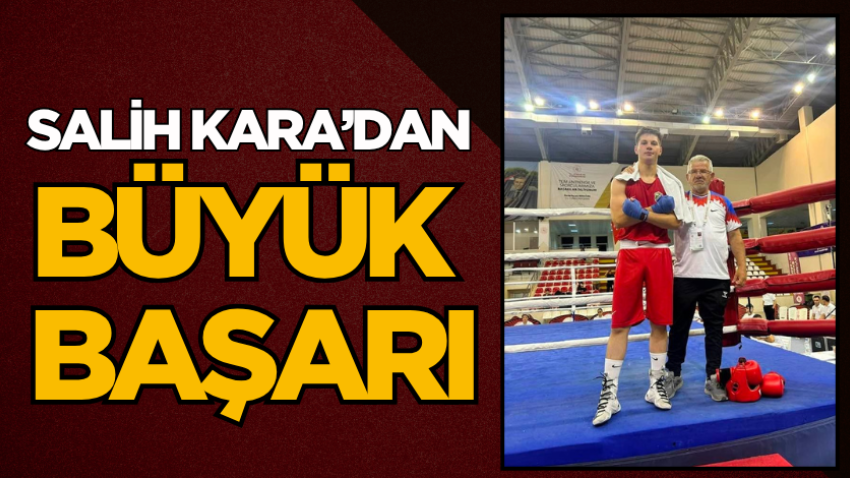 Salih Kara’dan büyük başarı