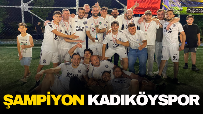 Şampiyon Kadıköyspor