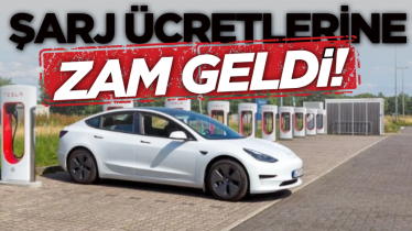 Şarj ücretlerine zam geldi!