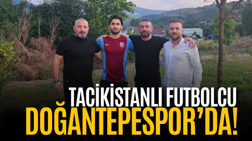 Tacikistanlı futbolcu Doğantepespor’da!