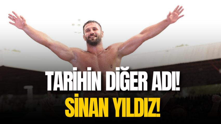 Tarihin diğer adı! Sinan Yıldız! 