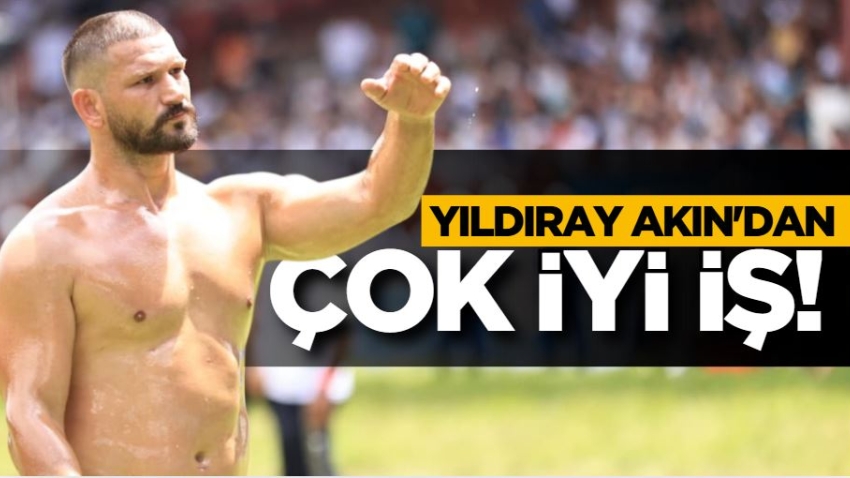 Yıldıray Akın'dan çok iyi iş!