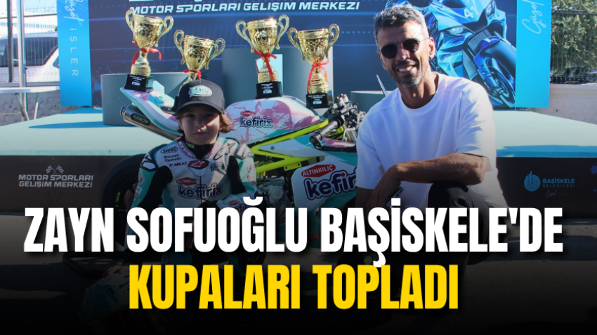 Zayn Sofuoğlu Başiskele'de kupaları topladı