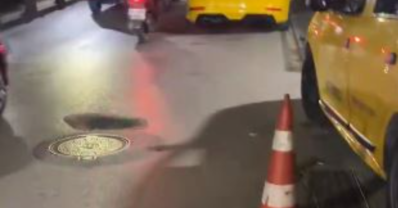 İzmit'in göbeğinde alarm veren görüntü! 