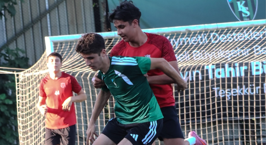 U-19 Kullarspor ile hazırlık maçı yaptı