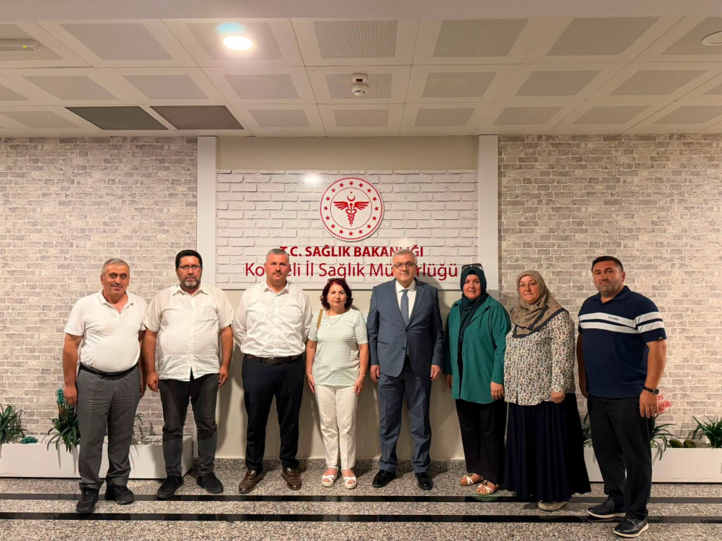Kartepe Muhtarlar Derneği’nden Pehlevan'a ziyaret