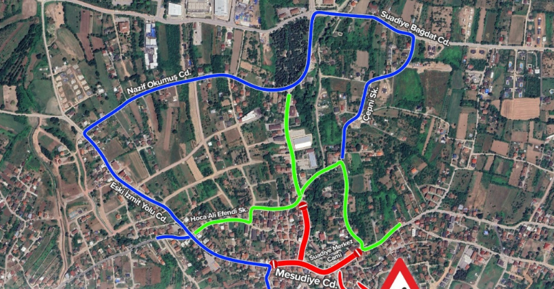 Kocaeli'de bu cadde 9 gün boyunca trafiğe kapanıyor!