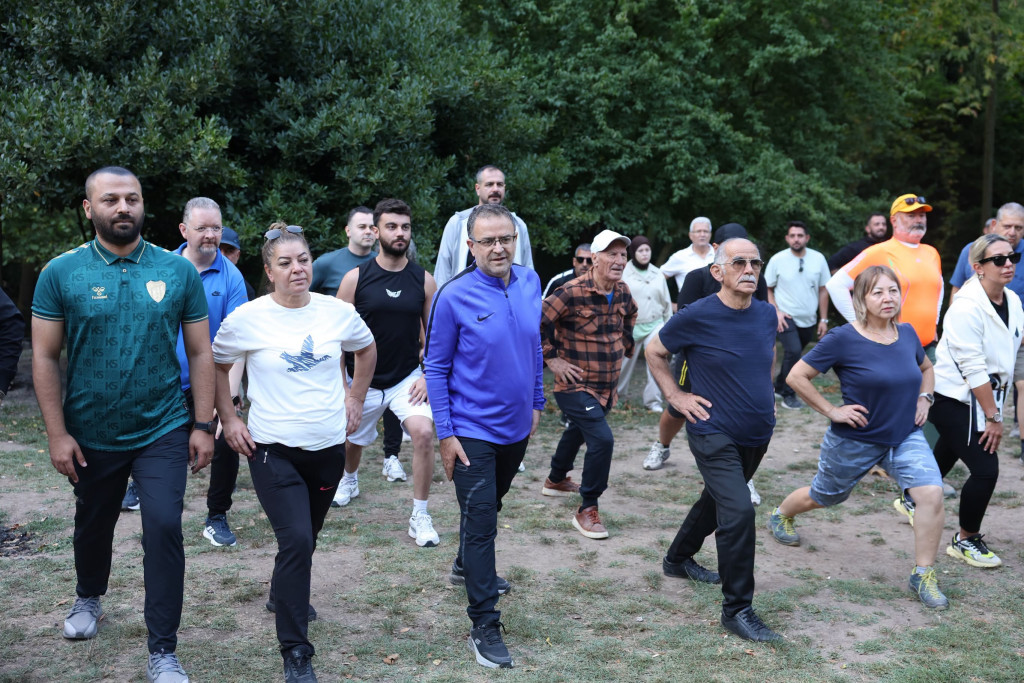 Sağlıklı yaşam için Çınarlıdere’de buluştular