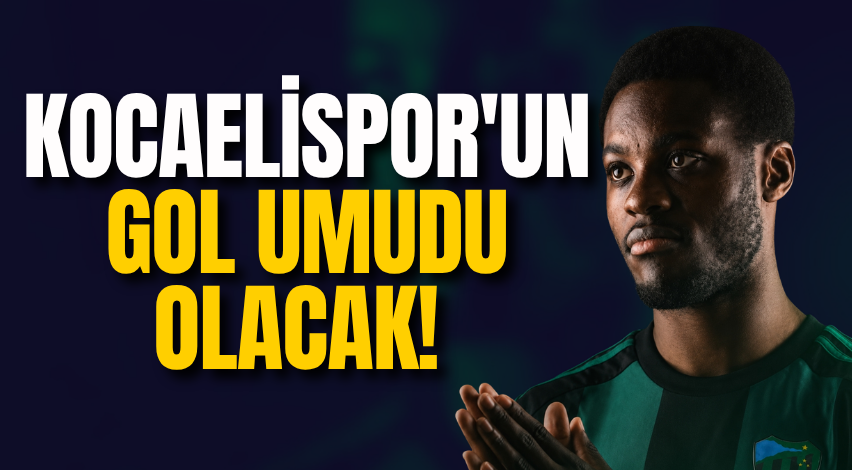 Kocaelispor'un gol umudu olacak!