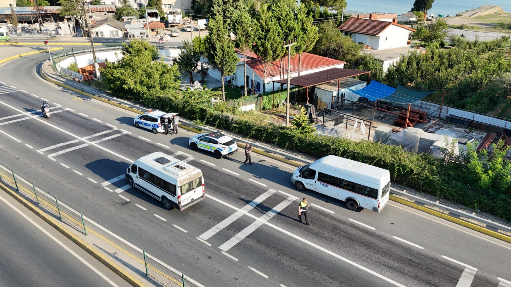 Kocaeli’de araçlar tek tek durduruldu! Bakın ne oldu