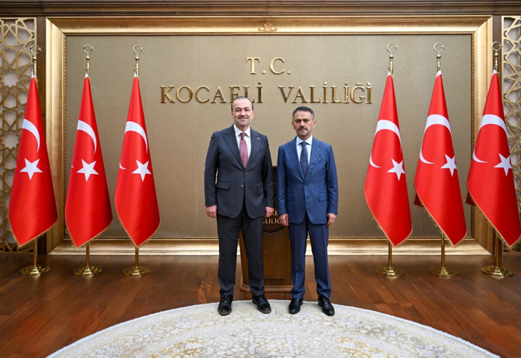 Başkan Talus, Vali Aktaş’ı ziyaret etti