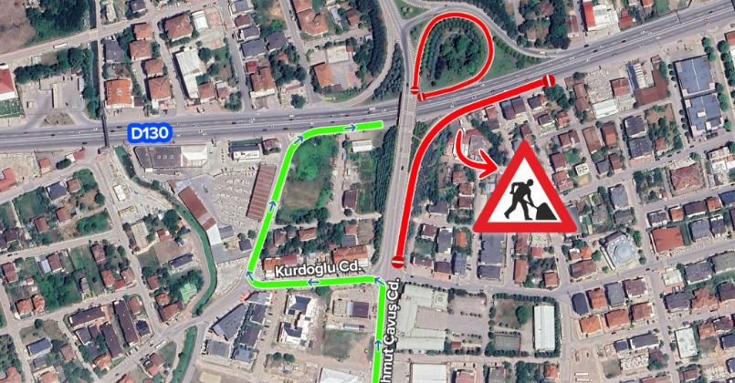 Kocaeli'de bu yol 8 gün boyunca kapalı!