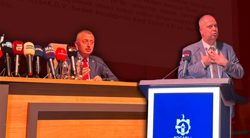“Burası siyasi mesaj verme noktanız değil”