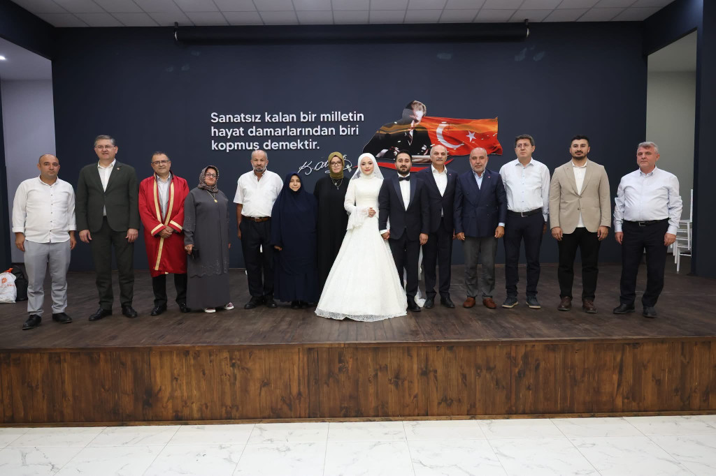 Saadet Partili Samet Saltı’nın mutlu günü