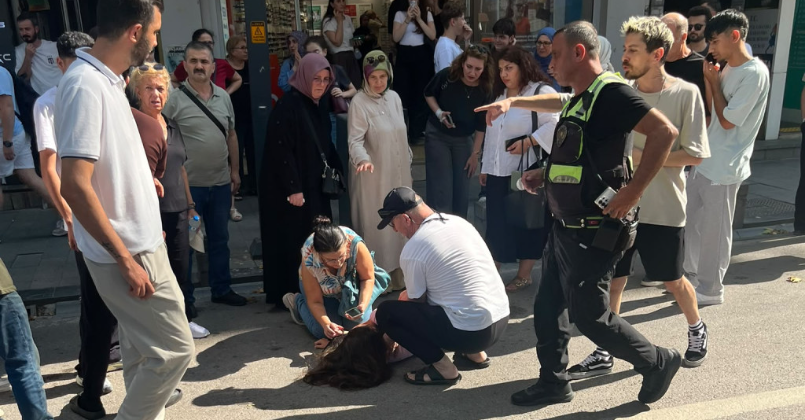İzmit’te korkutan anlar!