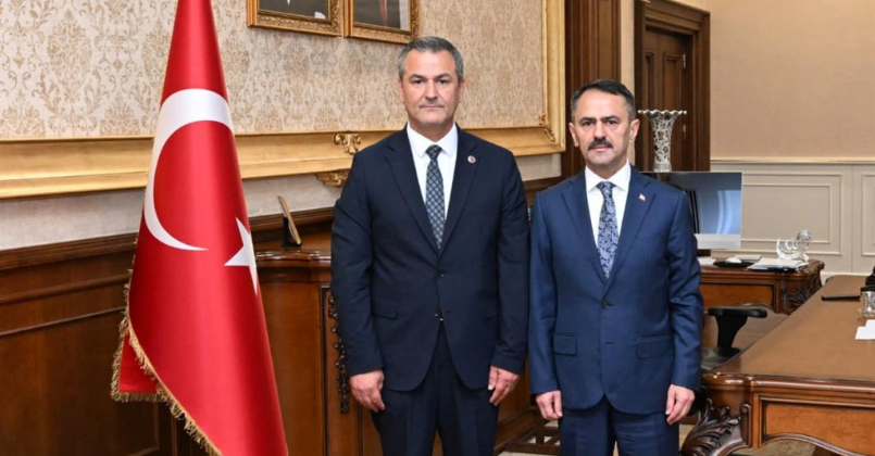 Başkan Vekili Obuz, Vali’yi ziyaret etti