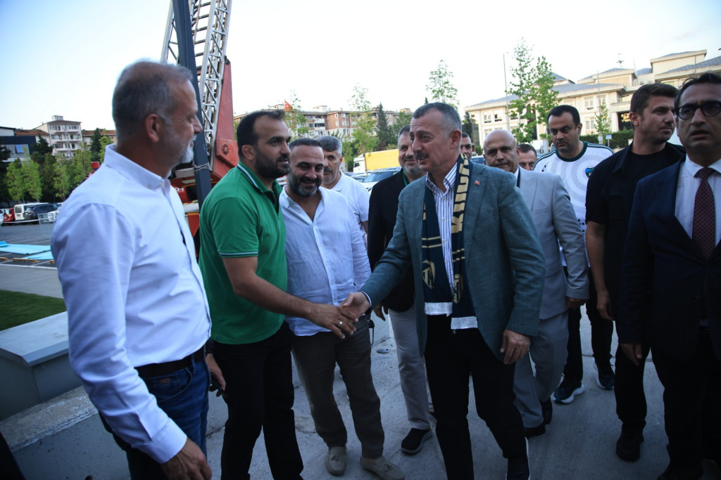 Büyükakın: Her zaman yanınızdayım!