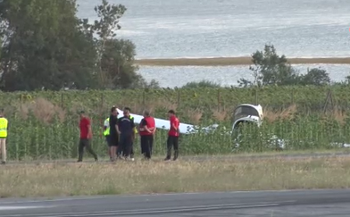Eğitim uçağı pistten çıktı: Pilot öğrenci yaralandı