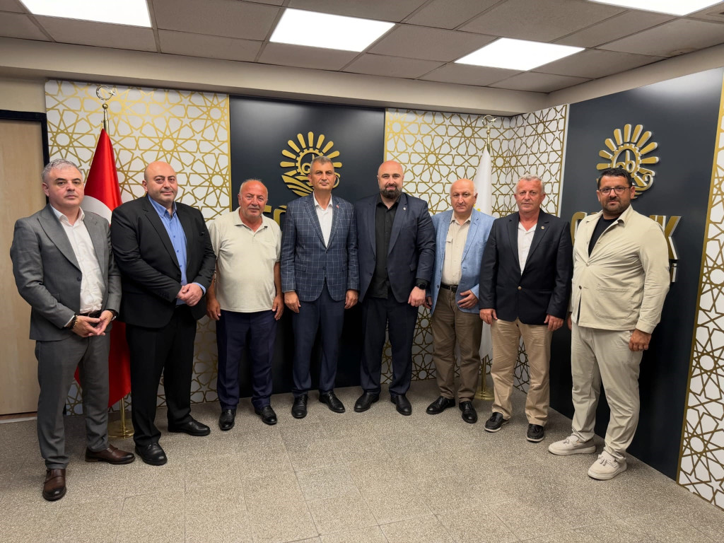 Gürcistan'ın Kutaisi heyetinden Gölcük Belediyesine ziyaret