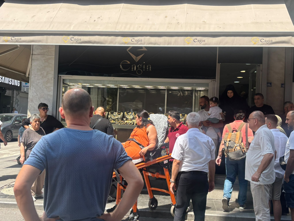 İzmit’in göbeğinde korkutan anlar!