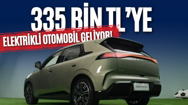 335 bin TL’ye elektrikli otomobil geliyor! 