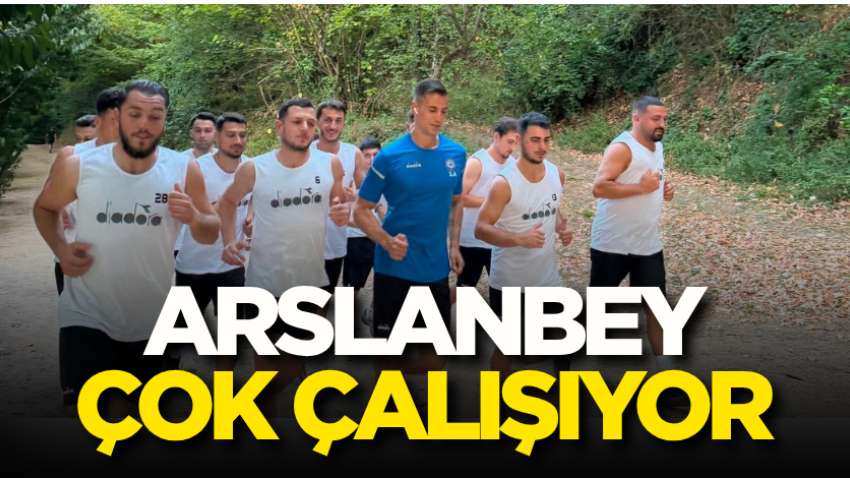 Arslanbey çok çalışıyor