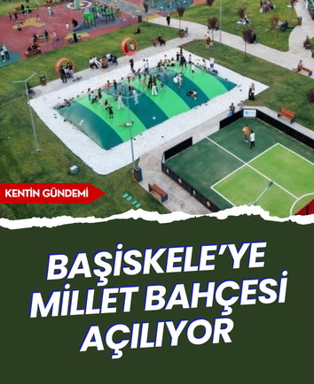 Başiskele’ye Millet Bahçesi açılıyor 