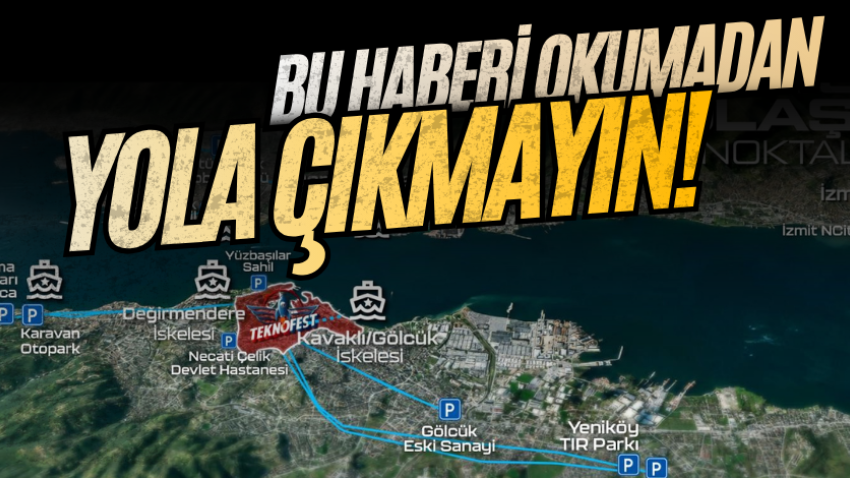 Bu haberi okumadan yola çıkmayın!