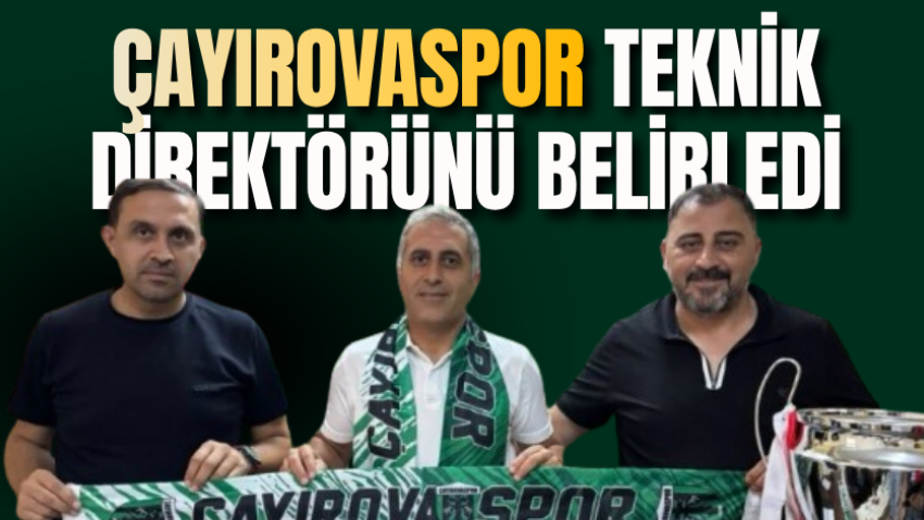Çayırovaspor teknik direktörünü belirledi