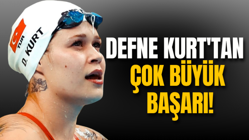 Defne Kurt'tan çok büyük başarı!