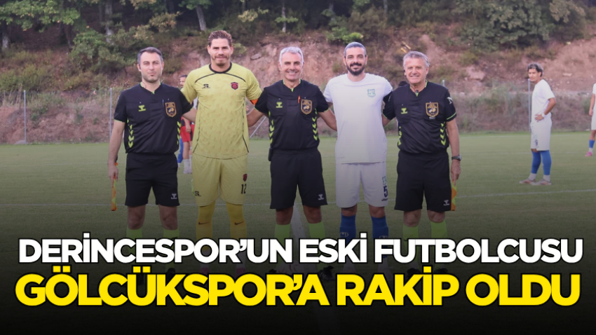 Derincespor’un eski futbolcusu Gölcükspor’a rakip oldu