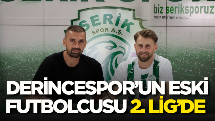 Derincespor’un eski futbolcusu 2. Lig’de 