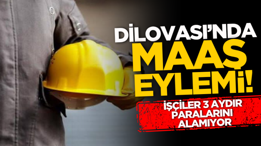 Dilovası’nda maaş eylemi! İşçiler 3 aydır paralarını alamıyor