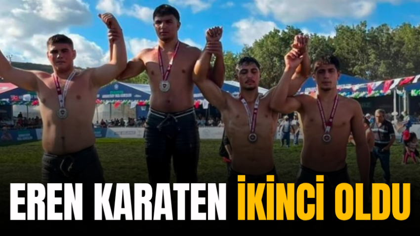 Eren Karaten ikinci oldu