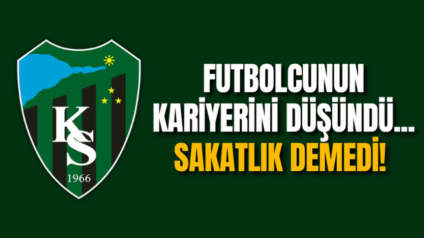 Futbolcunun kariyerini düşündü... Sakatlık demedi! 