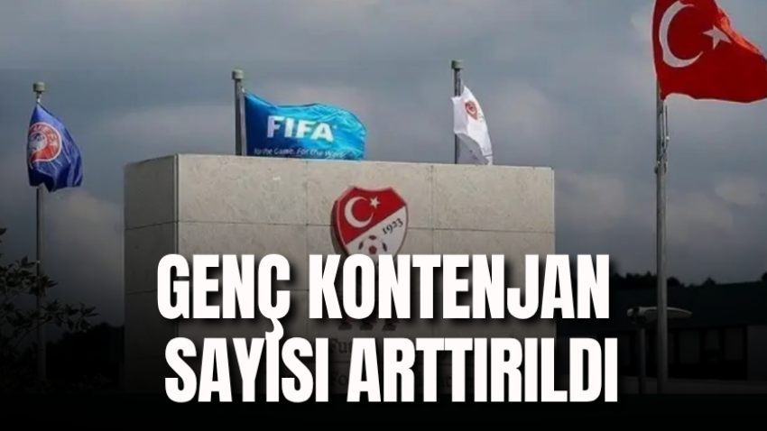 Genç kontenjan sayısı arttırıldı