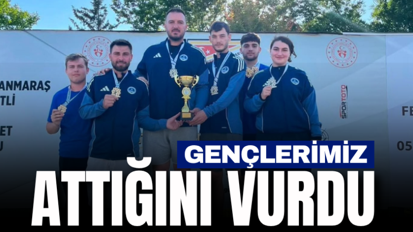 Gençlerimiz attığını vurdu
