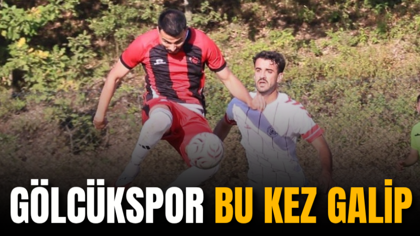 Gölcükspor bu kez galip