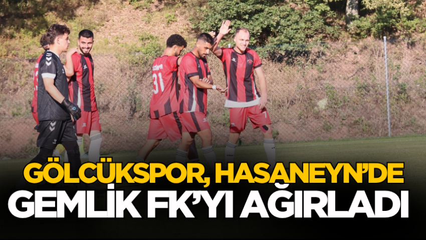 Gölcükspor, Hasaneyn’de Gemlik FK’yı ağırladı