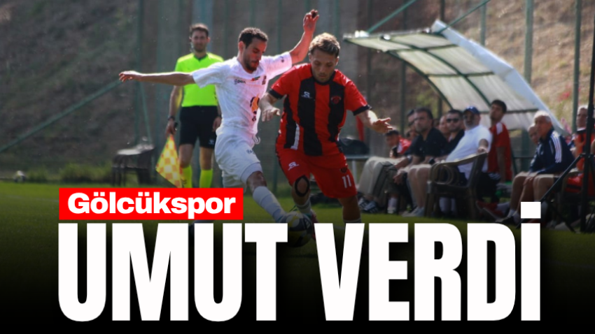Gölcükspor umut verdi