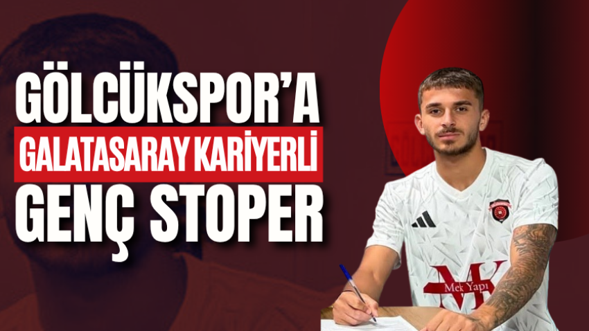 Gölcükspor’a Galatasaray kariyerli genç stoper