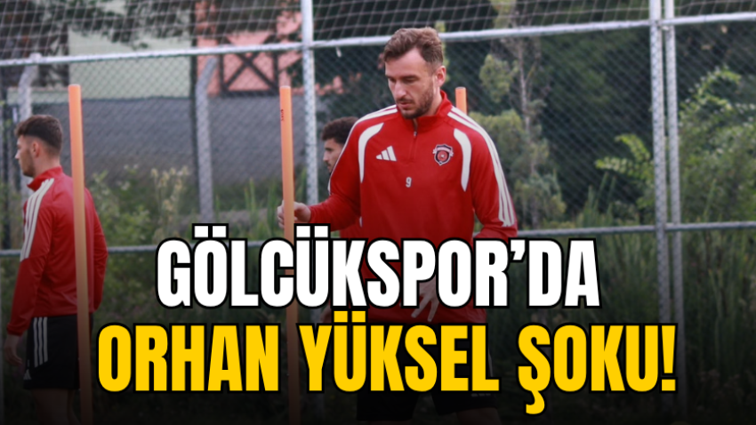 Gölcükspor’da Orhan Yüksel şoku!