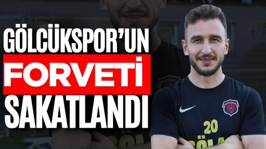 Gölcükspor’un forveti sakatlandı