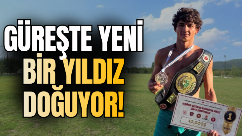 Güreşte yeni bir yıldız doğuyor!