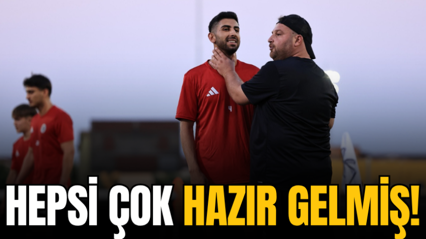 Hepsi çok hazır gelmiş!
