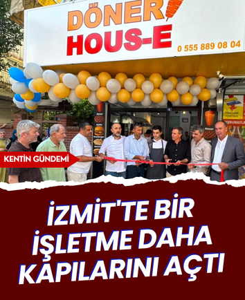 İzmit'te bir işletme daha kapılarını açtı 