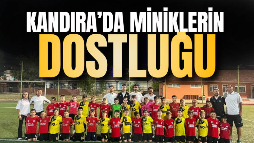 Kandıra’da miniklerin dostluğu