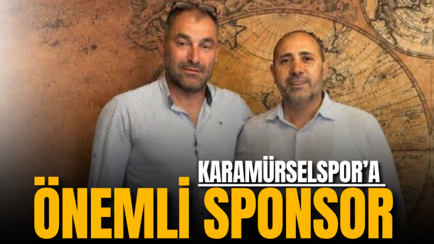 Karamürselspor’a önemli sponsor