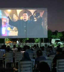 Kartepe’de yıldızlar altında sinema keyfi