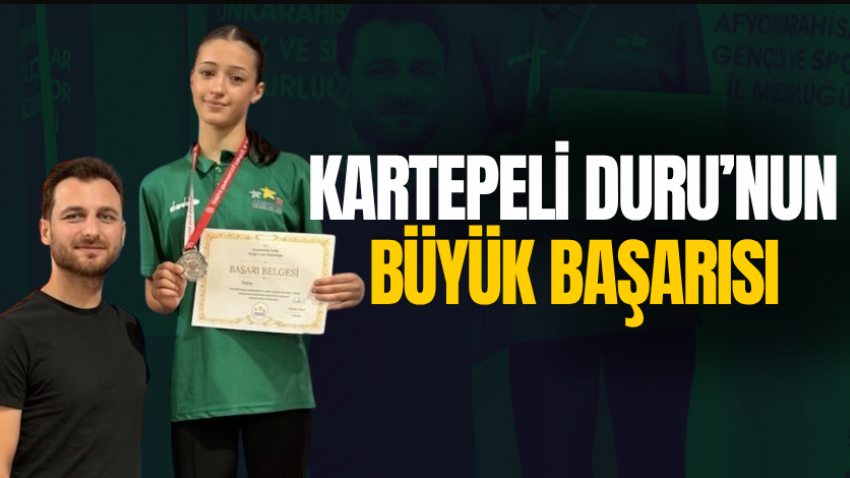 Kartepeli Duru’nun büyük başarısı